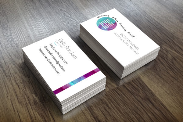 Business Card for Massage Therapist