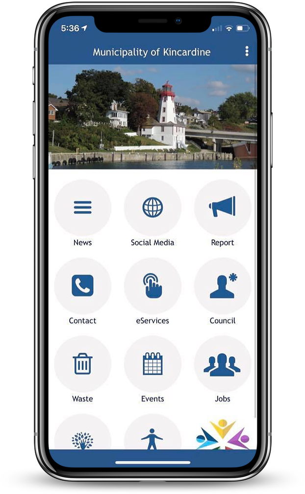 Municipality of Kincardine- Mobile App